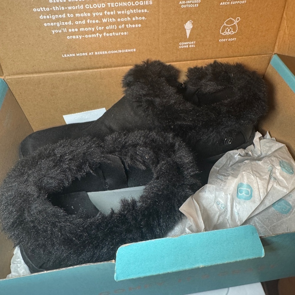 BZees Golden Go fee trimmed comfortable walking boots - Picture 9 of 9
